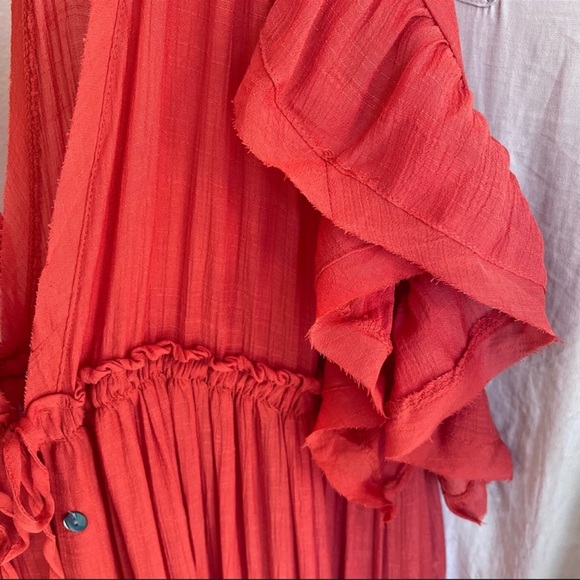 Boho Gauze Maxi Dress Beach Cover - Picture 6 of 13